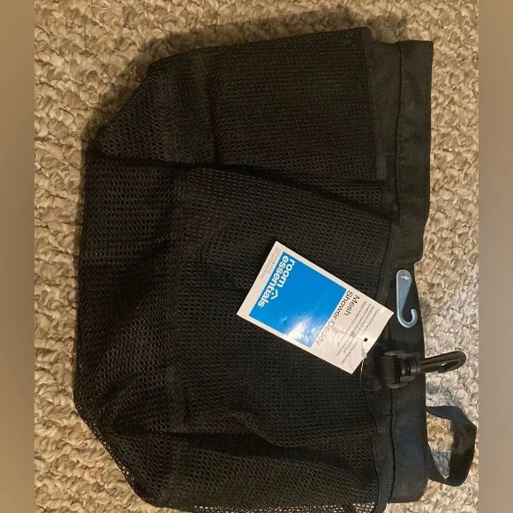 Black Mesh Storage Bag